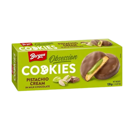 Bergen Cookies Pistachio Cream Milk Chocolate 120g
